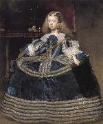 Diego Velazquez Infanta Margarita Teresa in a blue dress oil painting on canvas